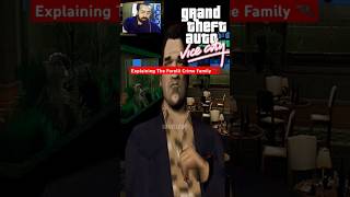 Explaining The Forelli Crime Family in GTA Vice City shortvideo shorts shortsfeed viralvideo [upl. by Felic]