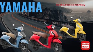 YAMAHA SCOOTER🔥 7G new 2024 update [upl. by Lorain]