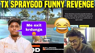 TX SPRAYGOD FUNNY REVENGE FROM TX JOKER 🤣✅ [upl. by Cassondra]