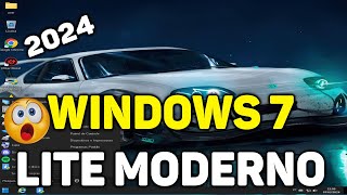 NOVO WINDOWS 7 LITE VERSÃO MODERNA 2024 [upl. by Seibold]