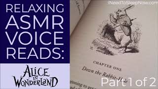 Unintentional ASMR  Relaxing British Man Reads Alice In Wonderland Audiobook Part 1 [upl. by Feirahs]