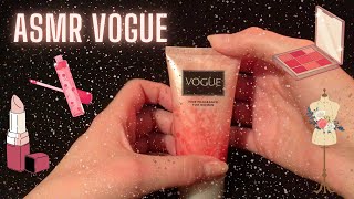 ASMR 👛 Vogue Bag amp Shower Gel 👛 Tapping amp Scratching ASMR [upl. by Dorena]