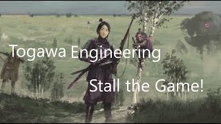 Togawa Engineering 16 Turns  Stall the Game  Scythe Board Game  51921 [upl. by Aiahc]