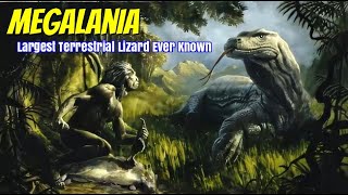 Megalania  Largest Terrestrial Lizard Ever Known [upl. by Girand]