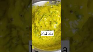 Pithala Recipe or Pitla Maharashtrian Dish shortsfeed ytshort trendingvideo shortsviral viral [upl. by Naihtniroc]