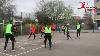 Primary School PE How to Play Handball [upl. by Narot]