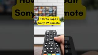 How to Repair your Sony TV remote control sonytvremote tvremote [upl. by Coumas319]