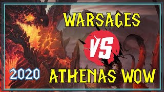 WARSAGES VS ATHENAS WOW  Batalla de Servers  Comparación [upl. by Ardnasela]