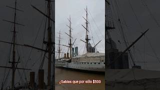 Fragata Sarmiento en Puerto Madero buque Museo turismo Argentina [upl. by Ziwot]