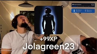 Première écoute de 99XP de Jolagreen23 LE ROOKIE DE LANNEErediffusion [upl. by Onailerua889]