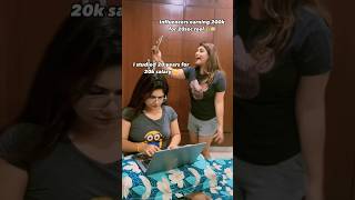 Ye kya ho raha hai bhagwan😫😭 comedy shortsfeed funny siblings sisters viralvideos [upl. by Ailedua230]