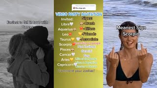 Zodiac Signs TikTok Compilation  Relatable Zodiac Signs TikTok Compilation  Zodiac Life  420 [upl. by Assiram315]