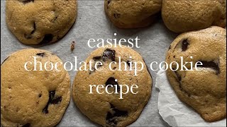 easy chocolate chip cookie recipe [upl. by Filbert]