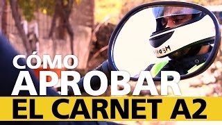 ÉSTO SÍ QUE ES UNA CLASE PRÁCTICA DE MOTO PARA APRENDER A CIRCULAR Y APROBAR EL EXAMEN CARNET A2 [upl. by Placeeda]