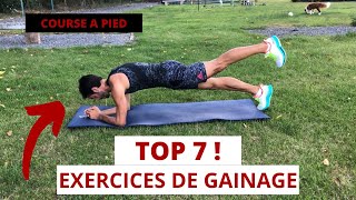 7 EXERCICES DE GAINAGE  à la maison [upl. by Kumler769]