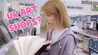 Touring UK Art Shops  What is Hobbycraft [upl. by Enelyaj]