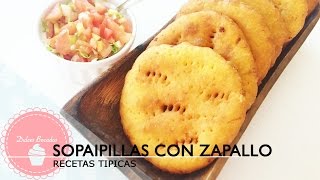 Sopaipillas chilenas  Dulces Bocados [upl. by Anilave]