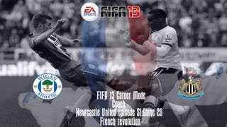 FIFA 13 Career Mode Coach  Newcastle United S1 G20 vs Wigan [upl. by Alisa]