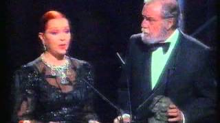 Sara Montiel  Fernando Rey  Premios Goya 1991 [upl. by Dyl416]