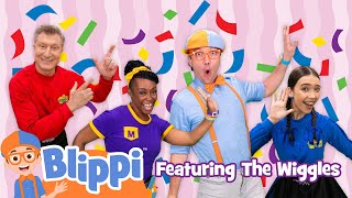 Blippi Wiggle Feat The Wiggles ✨  Blippi Songs 🎶 Educational Songs For Kids [upl. by Hedwiga]