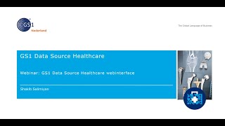 GS1 Data Source Healthcare  How to enter data [upl. by Yeltrab]