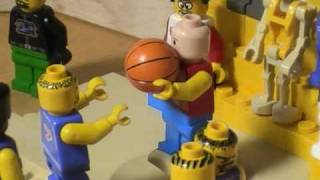 Lebron James Gets Dunked On Lego [upl. by Ial]