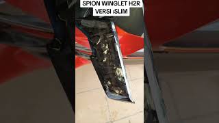 SPION WINGLET H2R SLIMCARBON FORGED [upl. by Kotta38]