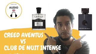 Creed Aventus VS Club De Nuit Intense  FIRST IMPRESSIONS ENGLISH 🇬🇧 [upl. by Nuncia]