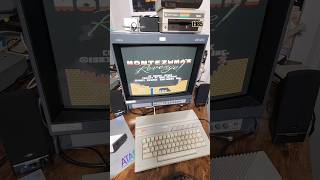 Playing Montezumas Revenge on an Atari 130XE 1985 shorts vintagegaming [upl. by Ad]