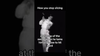 Stop losing all speed at the top and let it drop Bobby Jones baby golfswing golf golftips [upl. by Barbara-Anne]