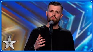 Harrison Pettman SURPRISES parents with EMOTIONAL cover  Auditions  BGT 2024 [upl. by Anilrats998]