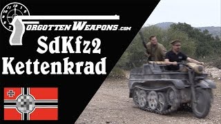 SdKfz 2 Kettenkrad Germanys Halftrack Motorcycle [upl. by Halbert]