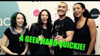 The Dark Matter Cast Geeks Hard A Geek Hard Quickie [upl. by Zahara968]