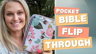 Adorable Pocket Bible  Prayer Bible Flip Through [upl. by Baruch303]