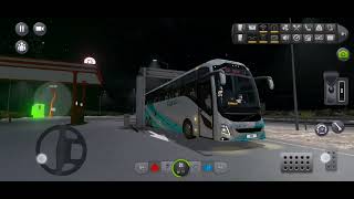 ruta con autobús vlvo 9800 skin turistar en bus simulator [upl. by Atekal]