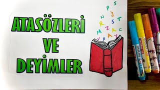 ATASÖZLERİ VE DEYİMLER [upl. by Ibob]