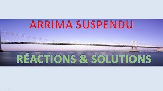 ARRIMA SUSPENDURÉACTIONS amp SOLUTIONS [upl. by Nilesoy391]