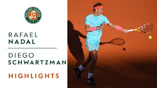 Rafael Nadal vs Diego Schwartzman  Semifinal Highlights I RolandGarros 2020 [upl. by Lasser]