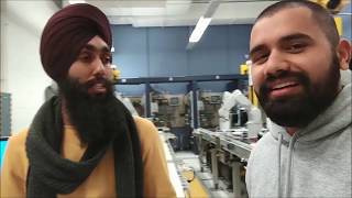 Guy from Punjab Haryana talks about sault college Robotics and Automation Program [upl. by Vassily]