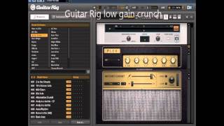 Guitar Rig 5 vs Amplitube 3 vs Revalver IIIV Part 1  Marshall Plexi [upl. by Laius101]