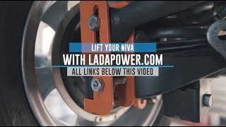 Lada Niva 4x4 Urban Taiga Tuning Lift Kit Installation Guide Ladapowercom [upl. by Ykceb]