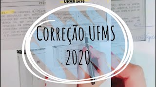 UFMS 2020 APLICAÇÃO 2019 comentada  Biologia [upl. by Flor]