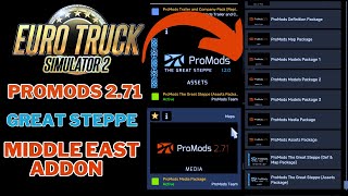 Promods 2 71  MiddleEast AddOn 271  The Great Steppe 120 MAP LOAD ORDER [upl. by Assirral]