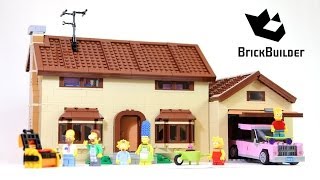 Lego The Simpsons House 71006 build and review [upl. by Hakeber173]