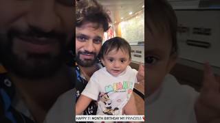 Rahul Vaidya shares the cutest video with daughter Navya shorts [upl. by Takeshi]