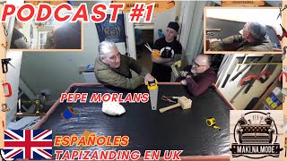 Interview in the Workshop 1  Pepe Morlans catalan 25 años en Inglaterra [upl. by Lupiv]