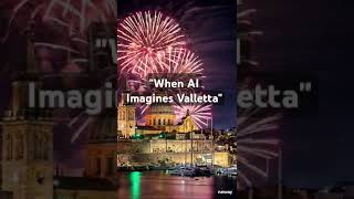 AI Creates Dec 31st evening video of Valletta AIRevolution [upl. by Assilla72]