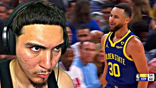 LeBron Fan Reacts To Golden State Warriors vs Los Angeles Lakers Full Game Highlights  Feb 22 2024 [upl. by Aneahs]