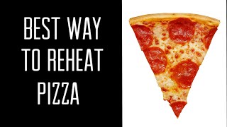 Whats The Best Way To Reheat Pizza Air Fryer VS Microwave VS Oven VS Stovetop [upl. by Ydniahs168]