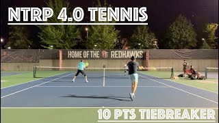 Road to the Nationals NTRP 40 Tennis  TNT  Tuesday Night Tiebreker edition [upl. by Eilime53]